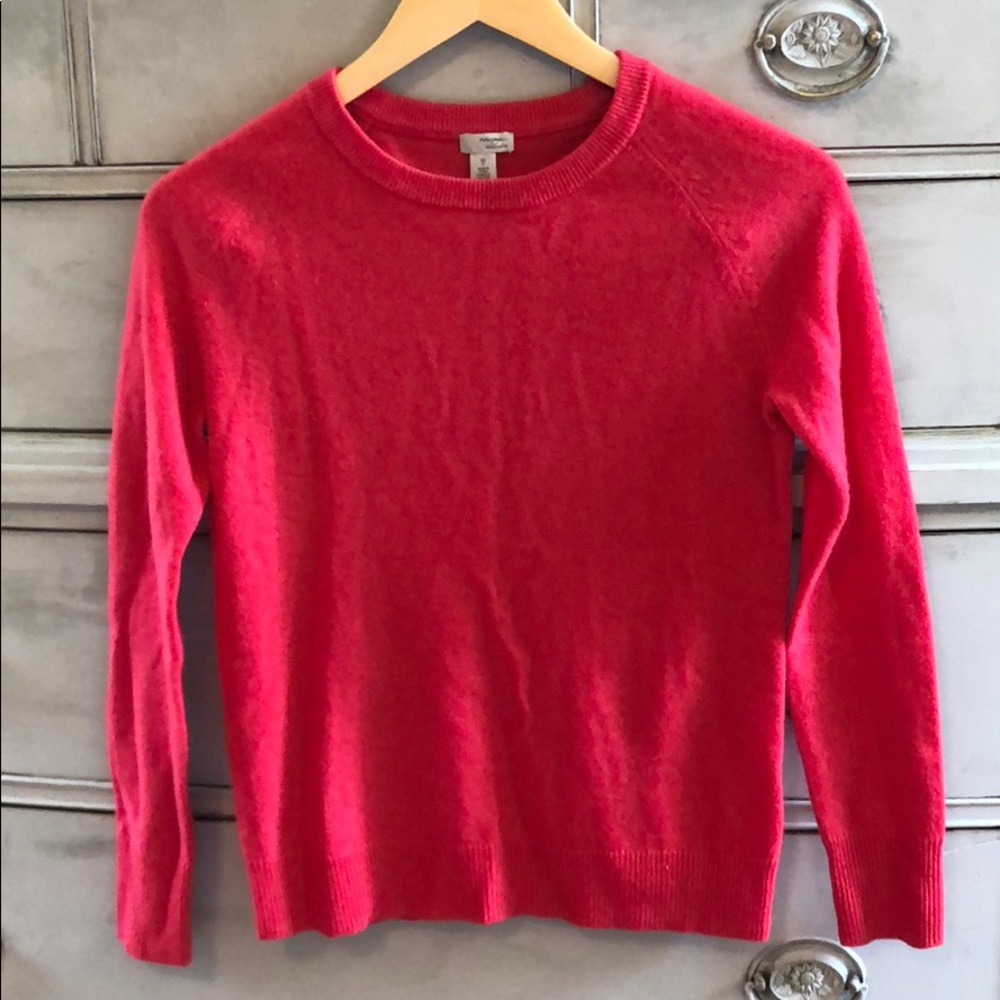 Pink Halogen cashmere sweater size xs